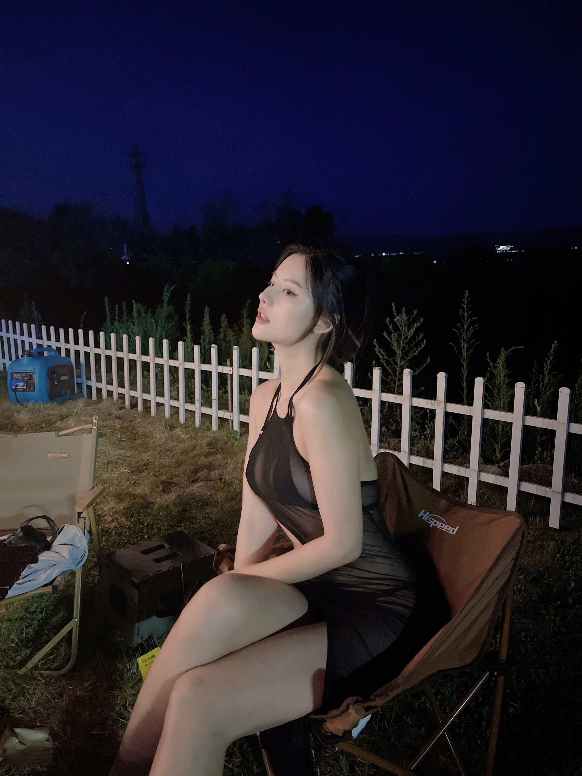 就是阿朱啊 – 露营之夜 - 爱照片
