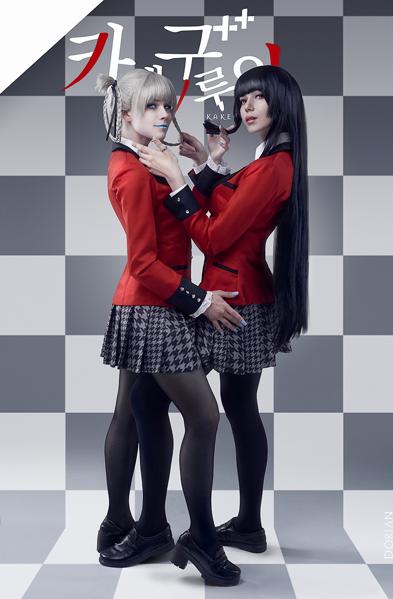[ВалераВердро] Cilya – Vito – Kakegurui. Compulsive Gambler. Yumeko Jabami and Kirari Momobami - 爱照片
