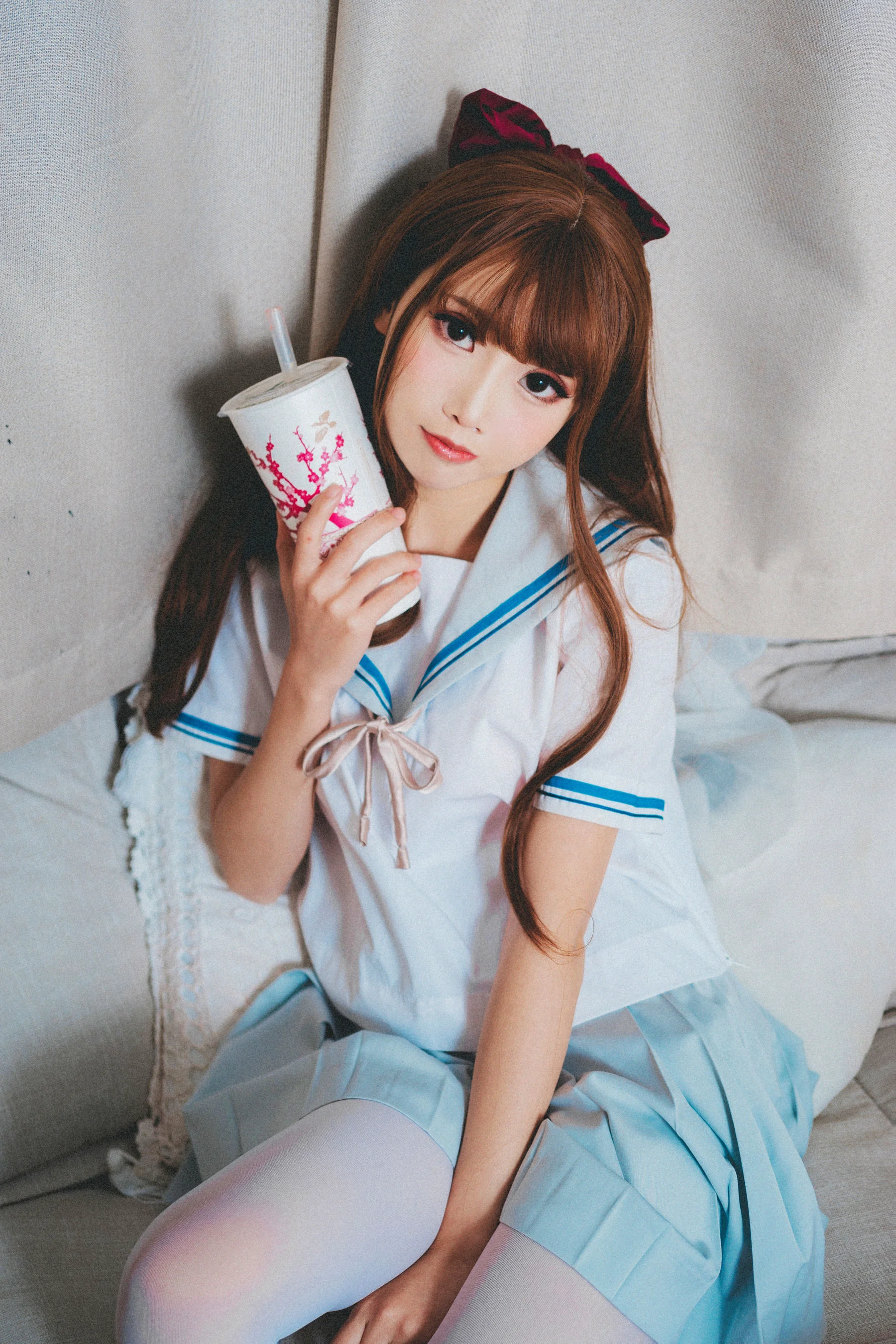 面饼仙儿《JK秀》 [萝莉COS] 写真集 - 爱照片