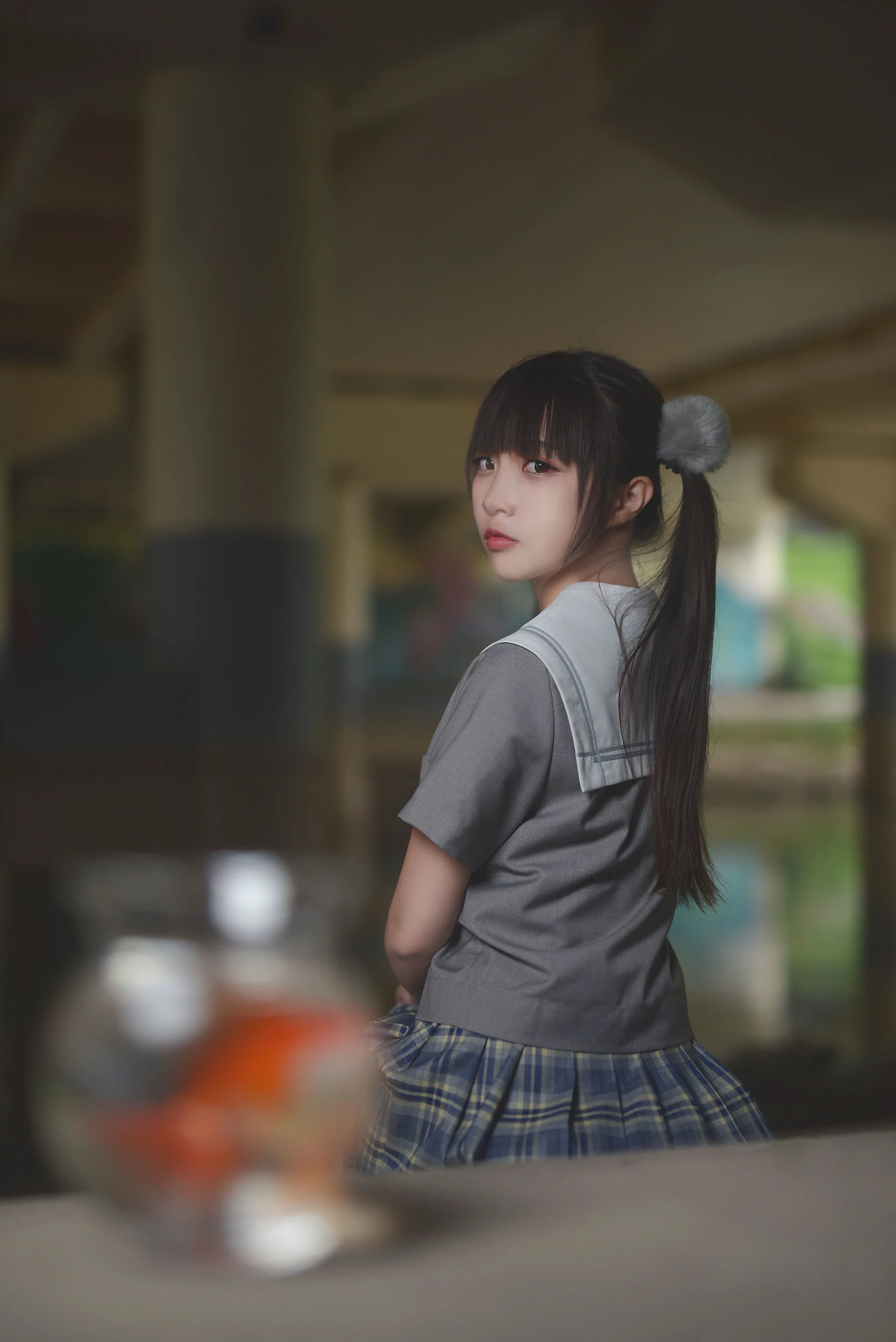 人气Coser二佐Nisa 《JK水手服》 写真集 - 爱照片