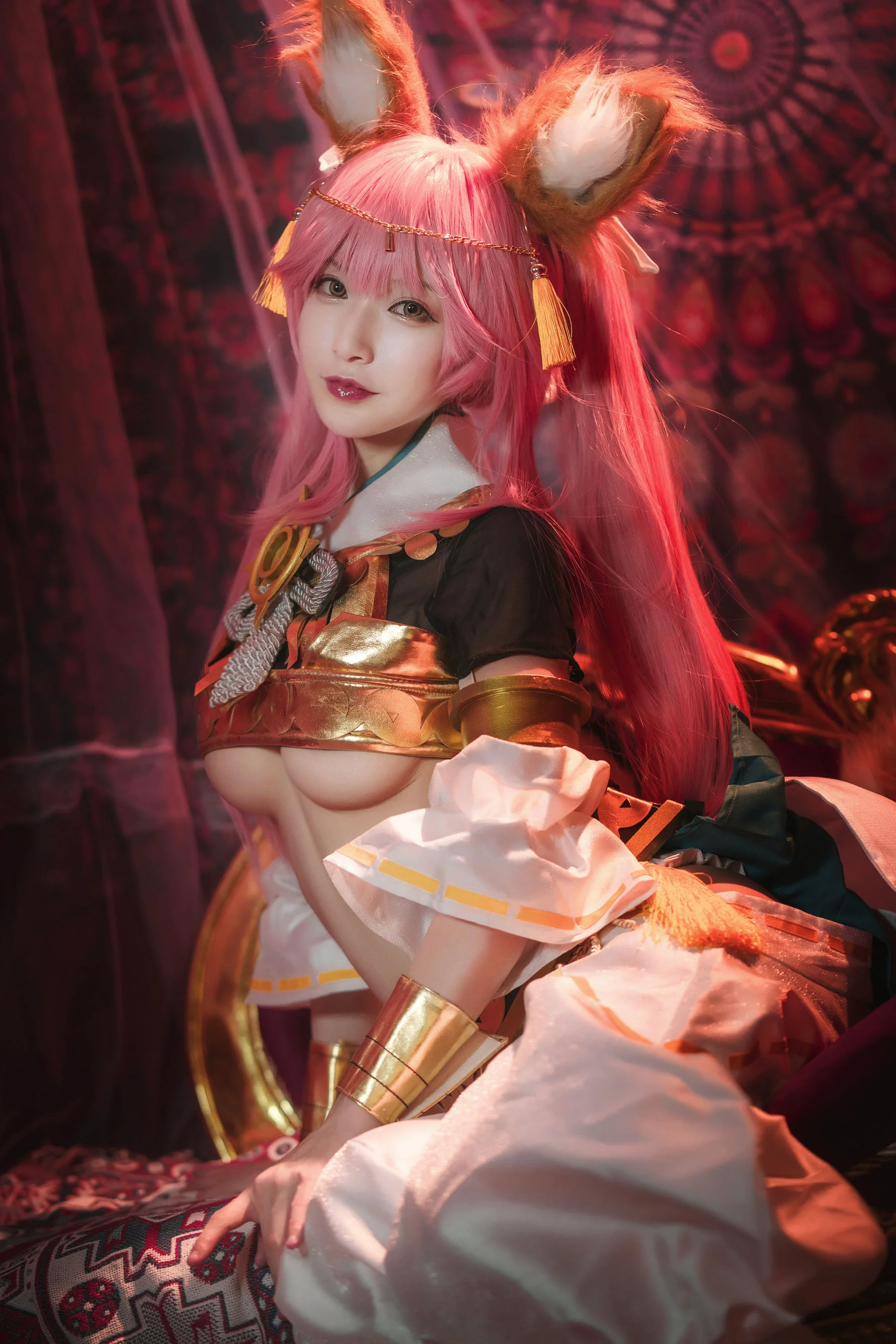 [Cosplay] 铁板烧鬼舞w – 玉藻前 神话 写真集 - 爱照片