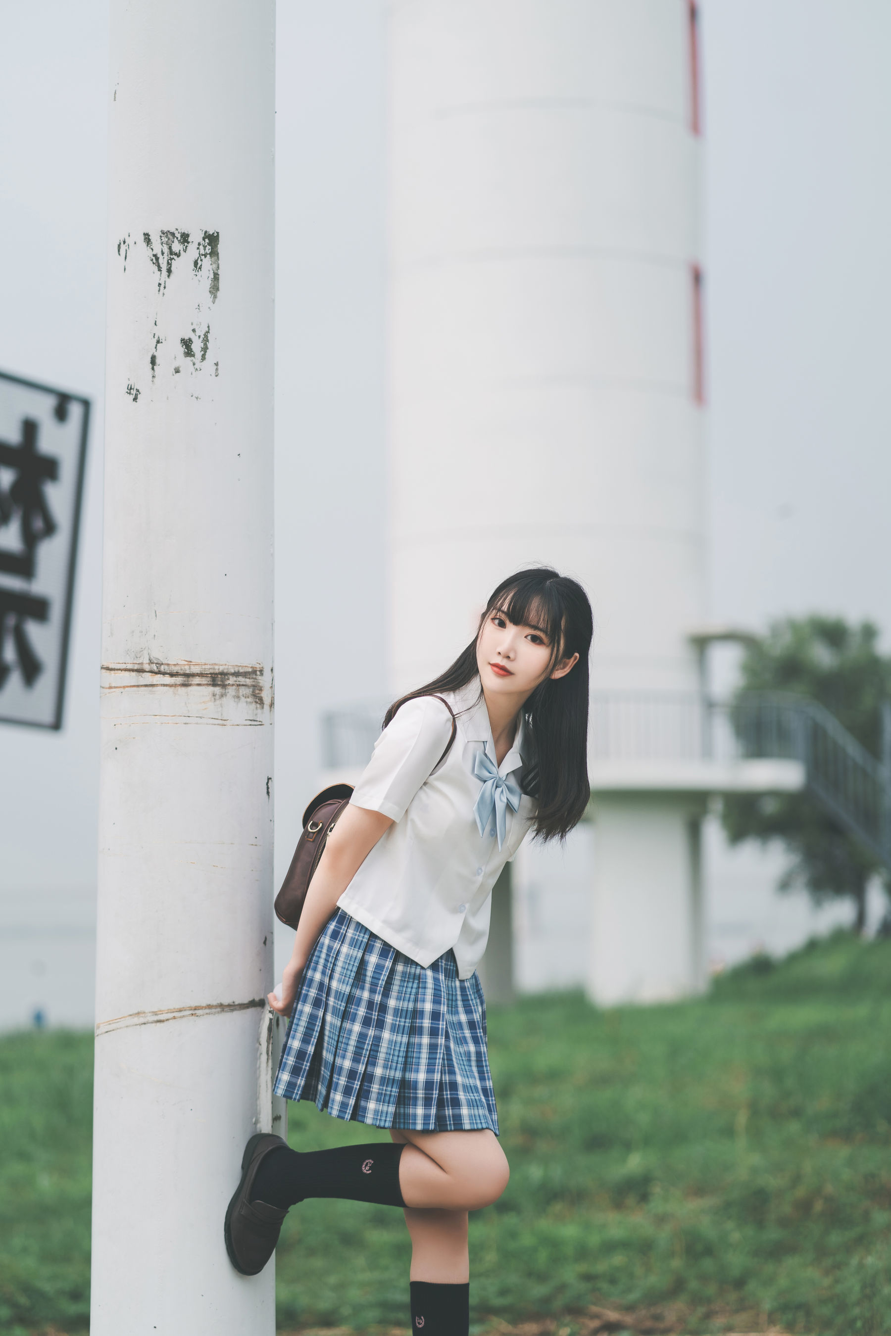 [网红COSER] 面饼仙儿 – 沙雕JK - 爱照片