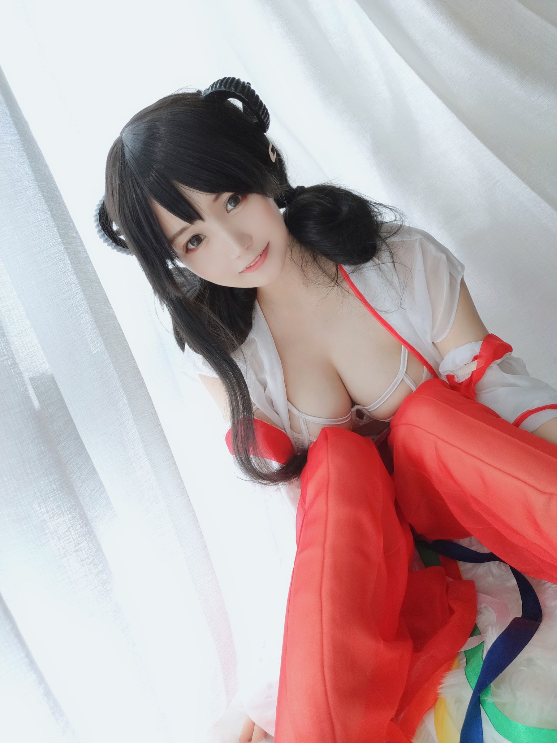 [网红COSER] 动漫博主小仓千代w – 巫女 写真集 - 爱照片