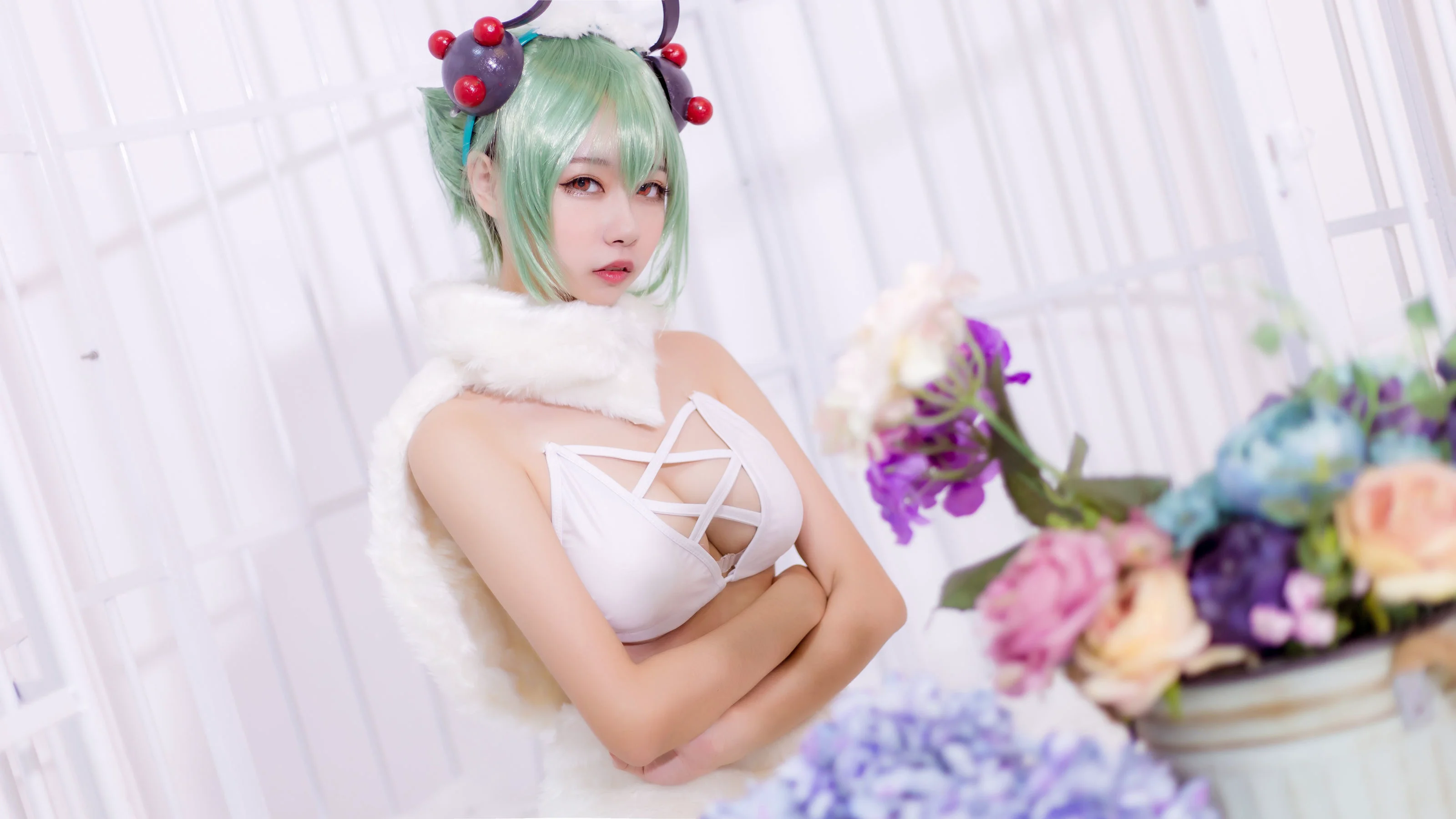 微博妹子Momoko葵葵 《五月雨》 写真集 - 爱照片