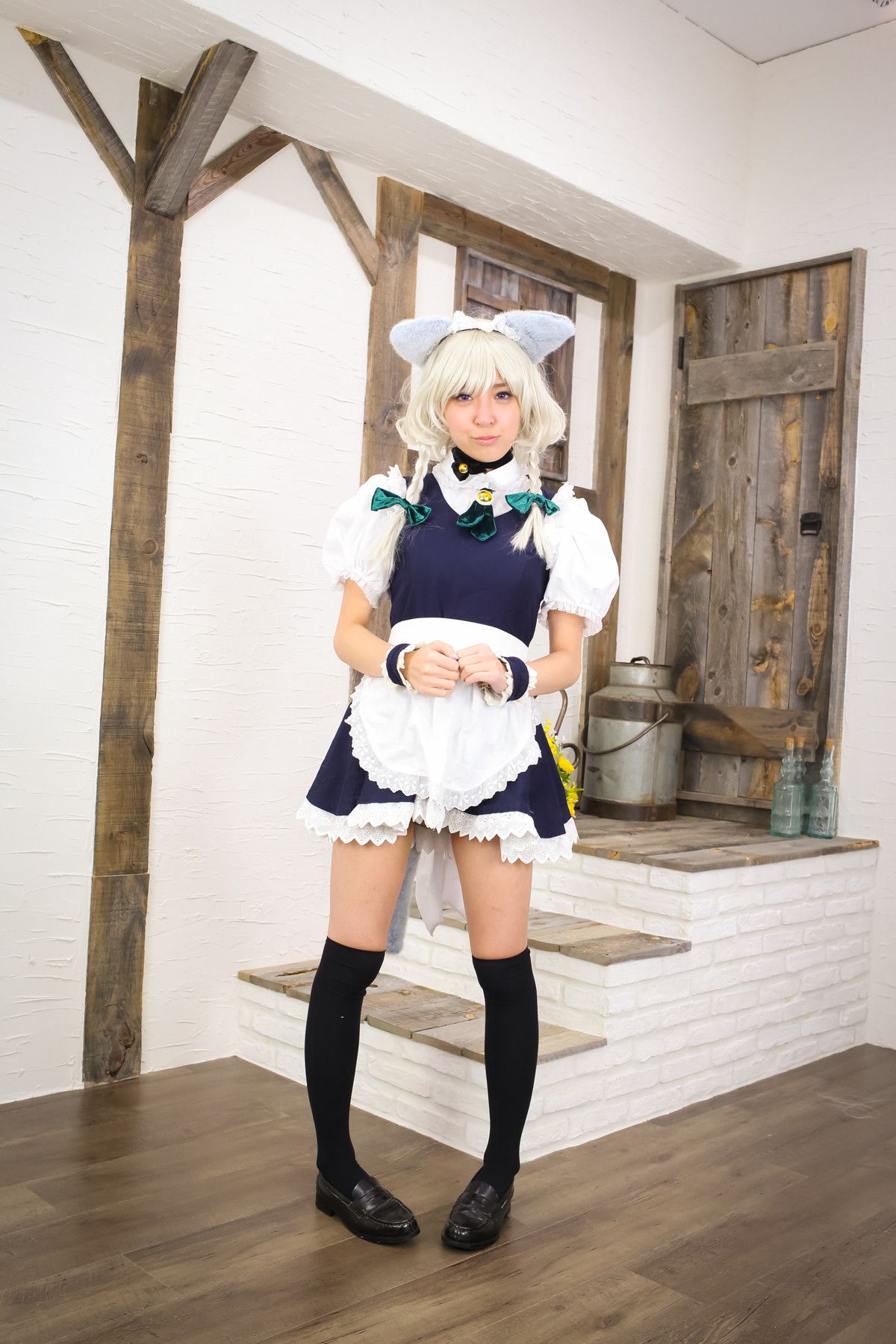 羽川るな 《東方月時計～ルナ·ダイアル》Izayoi Sakuya 写真集 - 爱照片