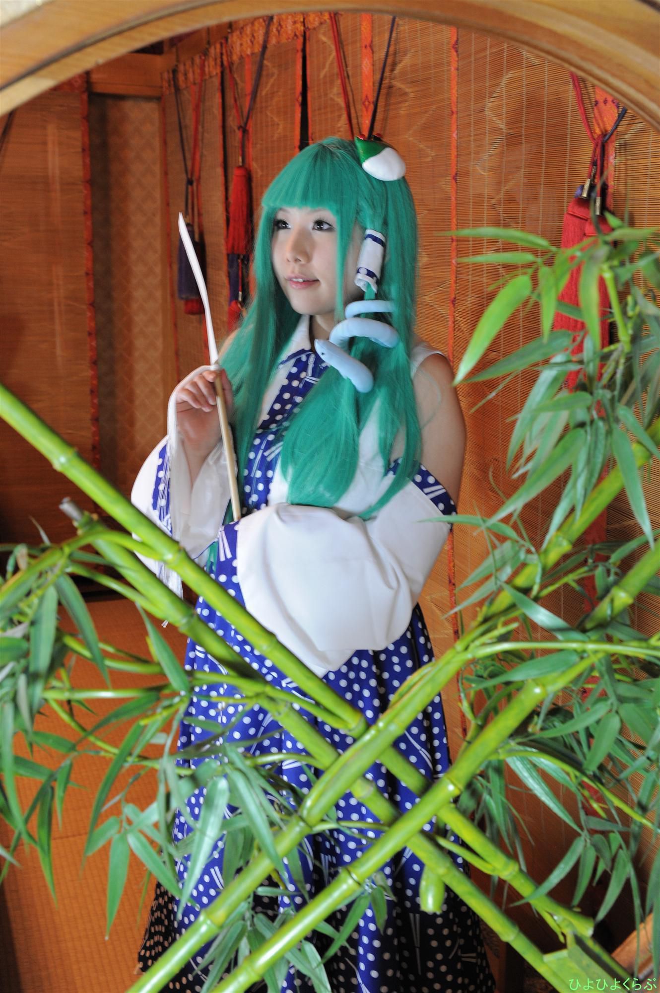 丹雫ひよ 《Touhou Project》Kochiya Sanae 早苗ちゃん  [HiyoHiyo Club] 写真集 - 爱照片
