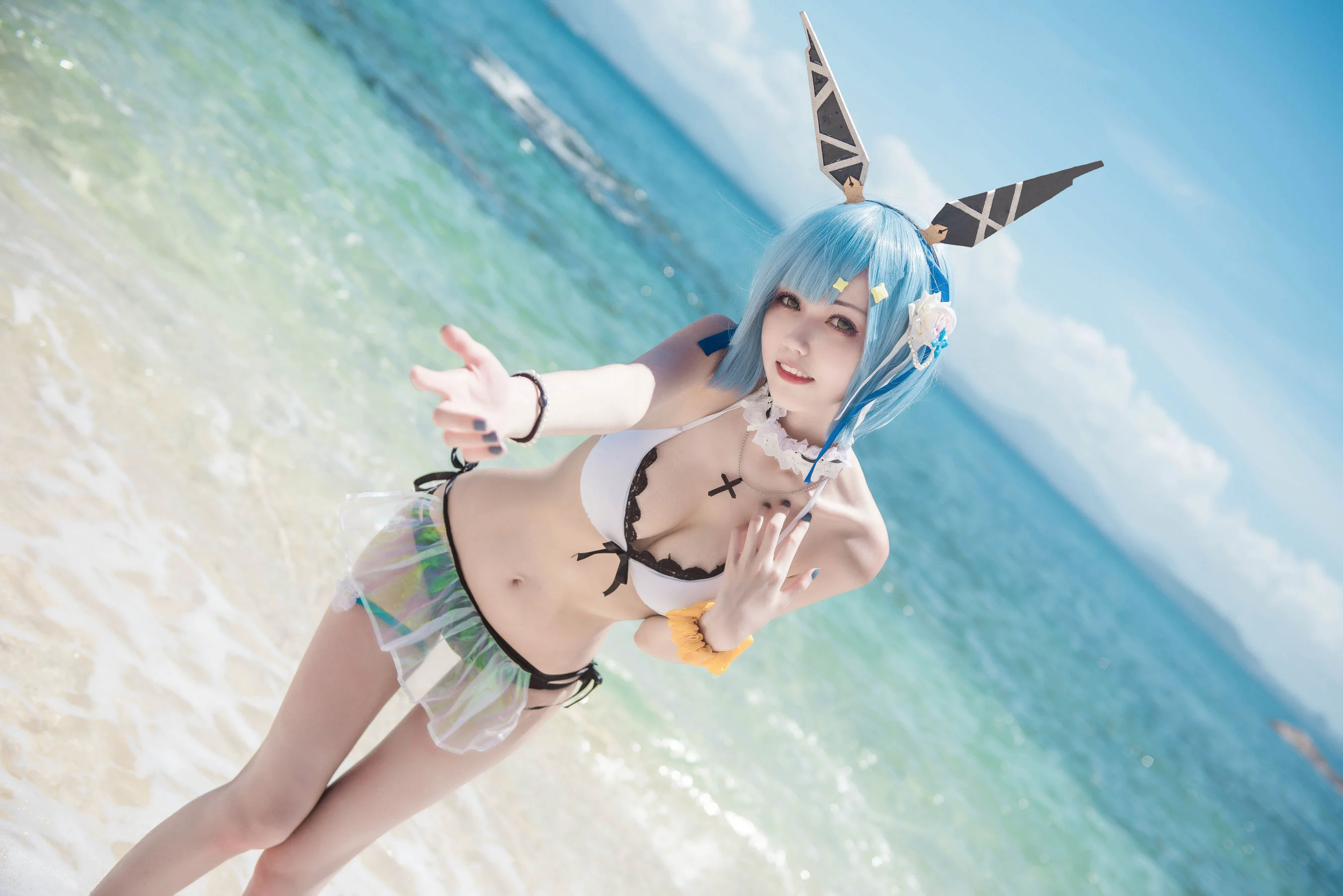 [Cosplay] 小妖精你的负卿 – 加斯科涅 - 爱照片