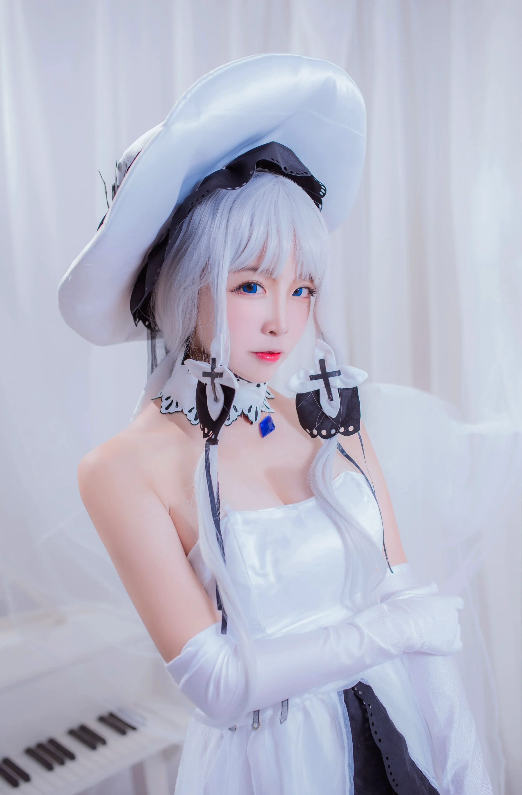 [Cosplay] 二佐Nisa – 碧蓝航线 光辉 - 爱照片