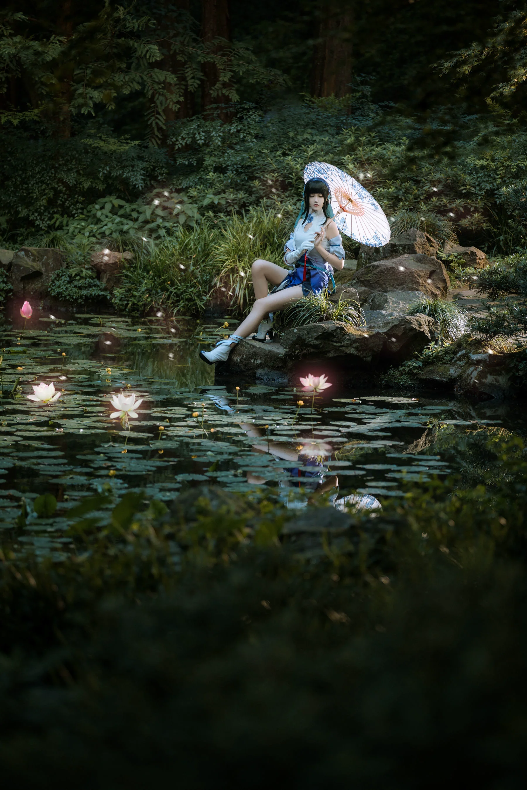 人气coser戚顾儿MIKI 《王者荣耀 西施》 写真集 - 爱照片