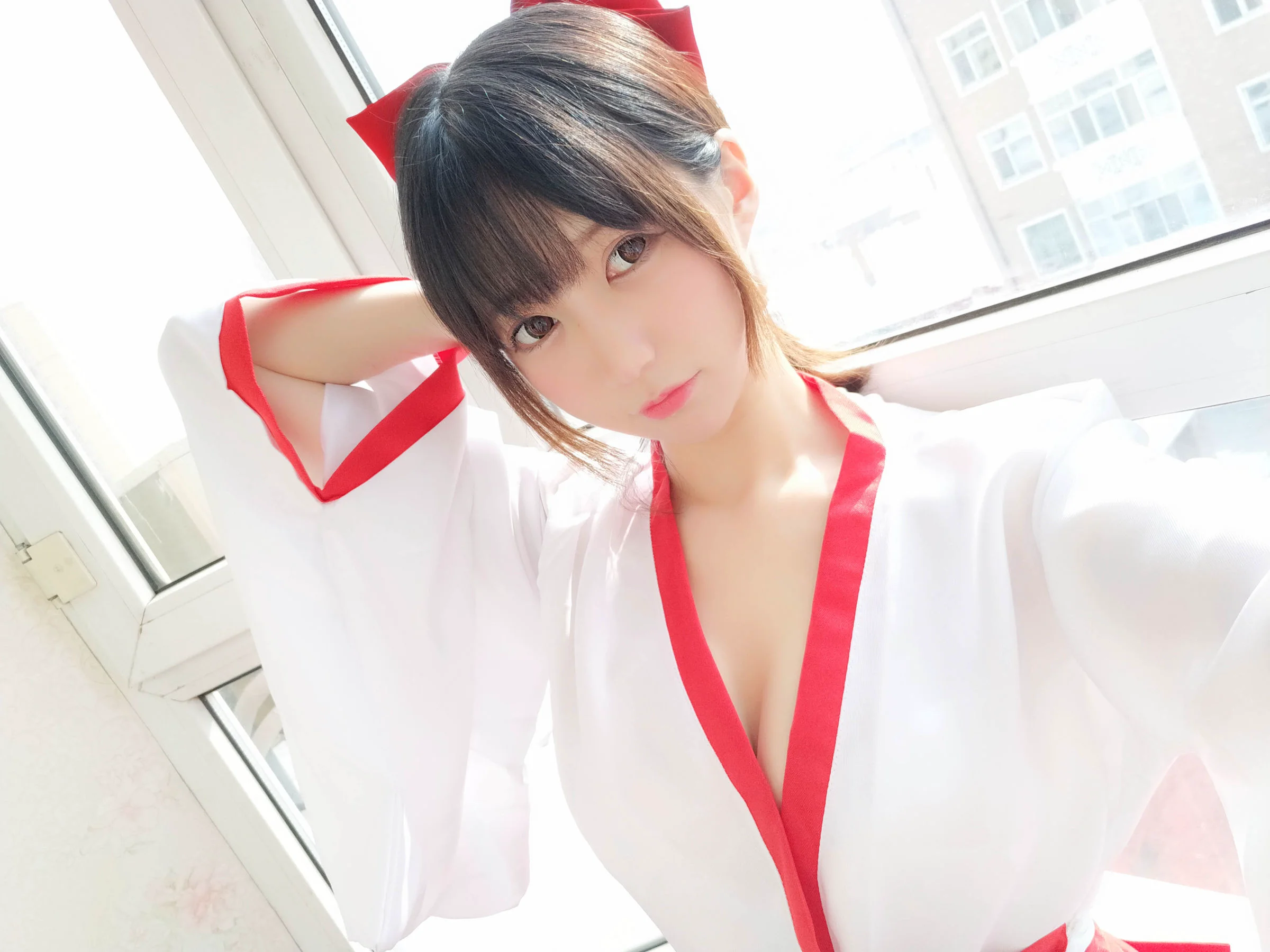 NAGISA魔物喵 《[fantia] かわいい巫女さん!!(′∀｀)♡》 写真集 - 爱照片