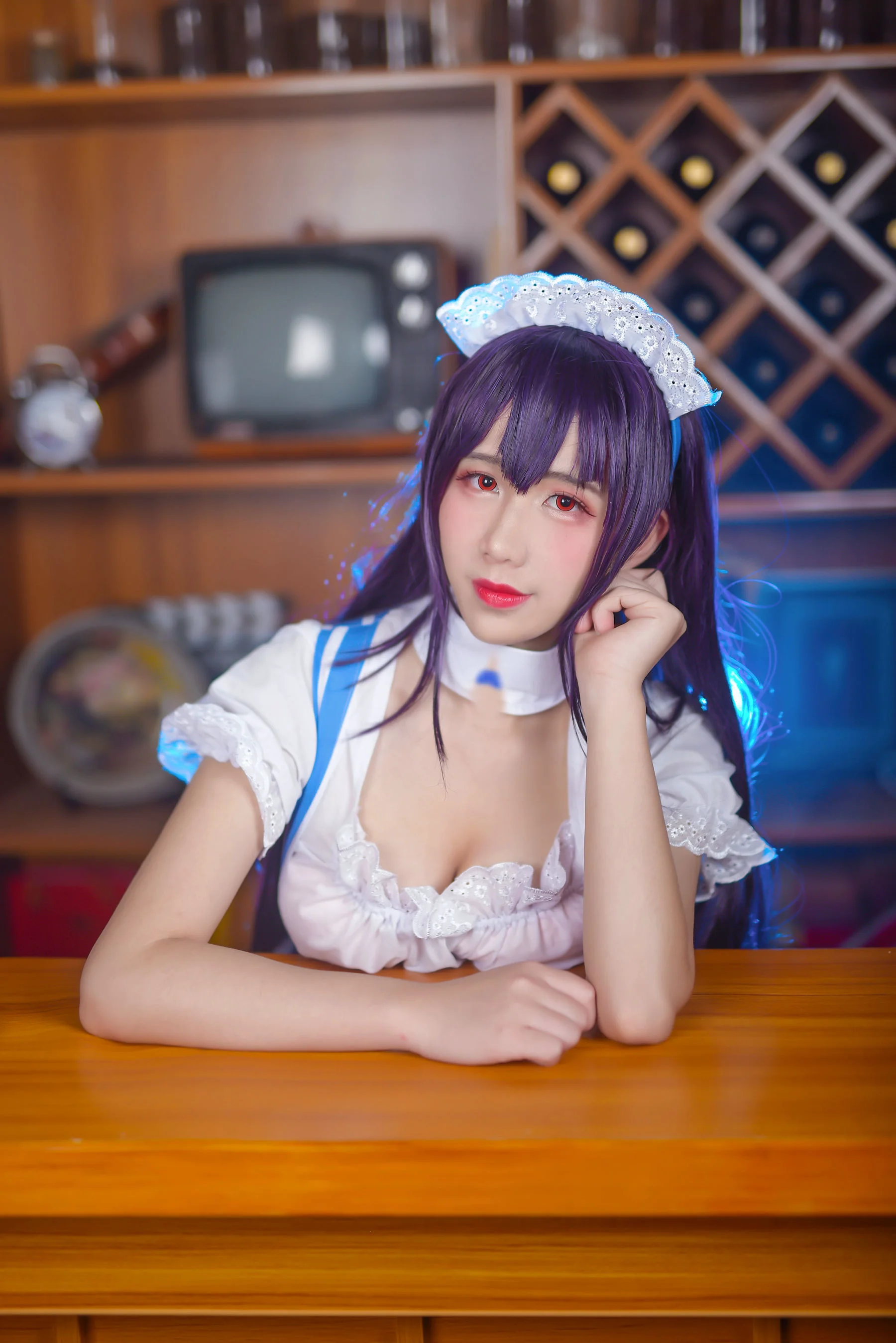 动漫博主九曲Jean 《加藤惠女仆》 写真集 - 爱照片