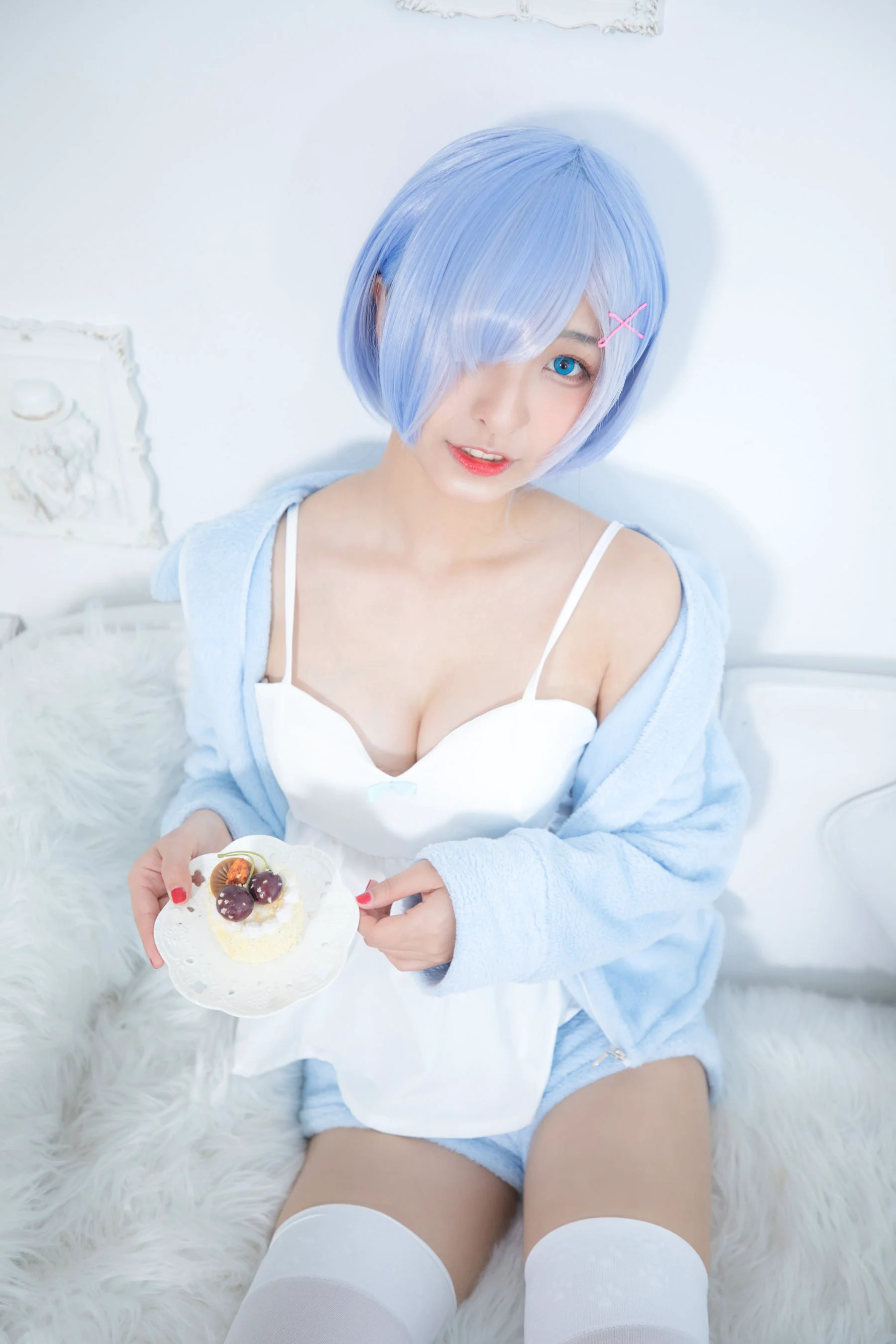 二次元美女古川kagura 《蕾姆》 写真集 - 爱照片