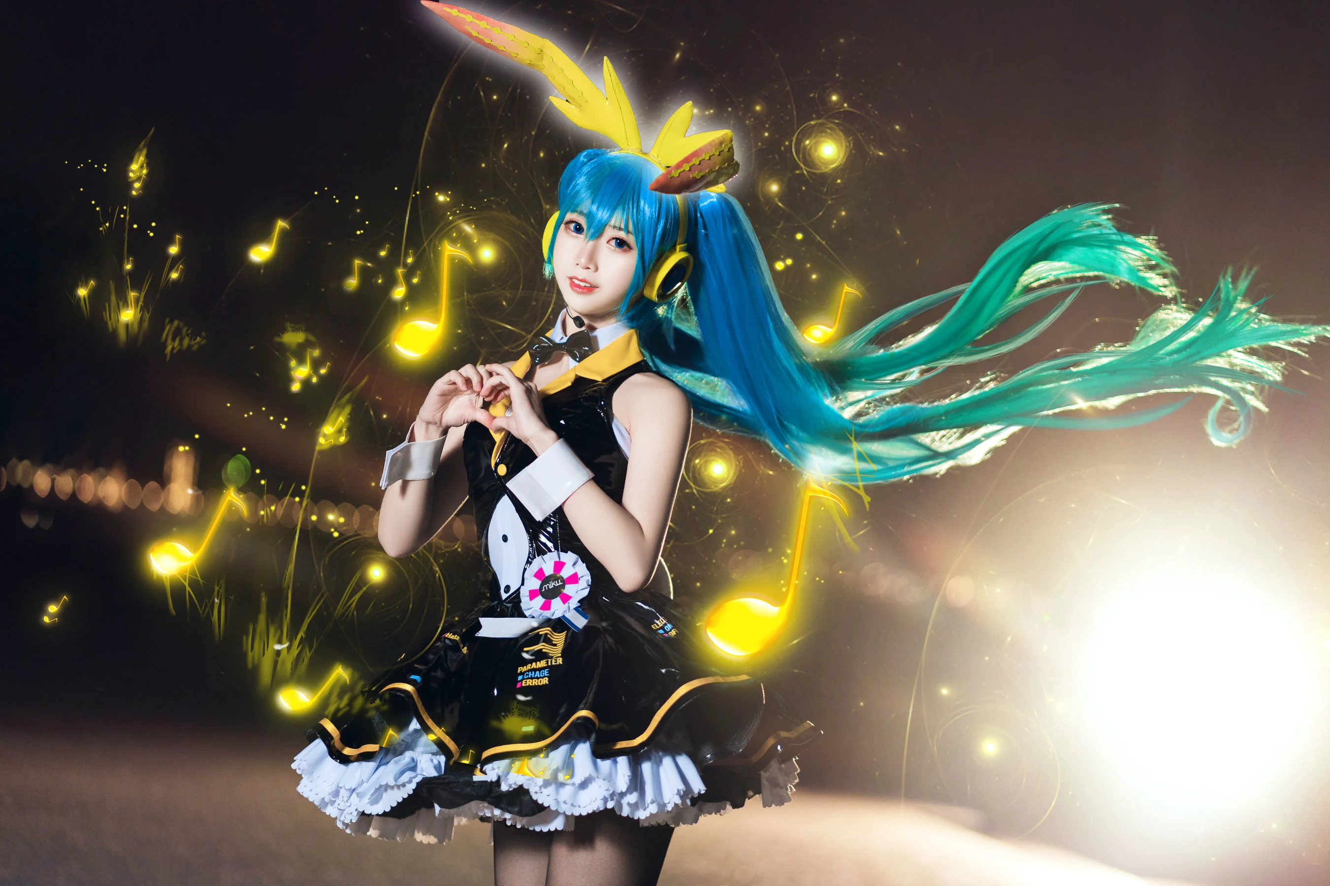面饼仙儿《初音Miku》 [萝莉COS] 写真集 - 爱照片