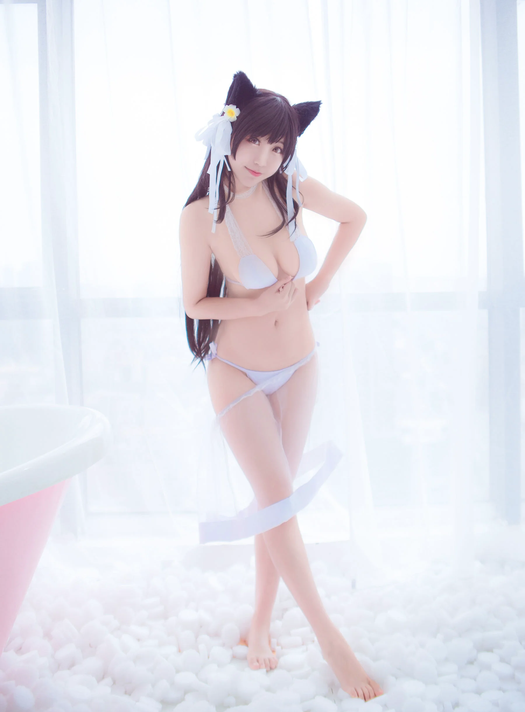 黑川《爱宕泳衣》 [萝莉COS] 写真集 - 爱照片