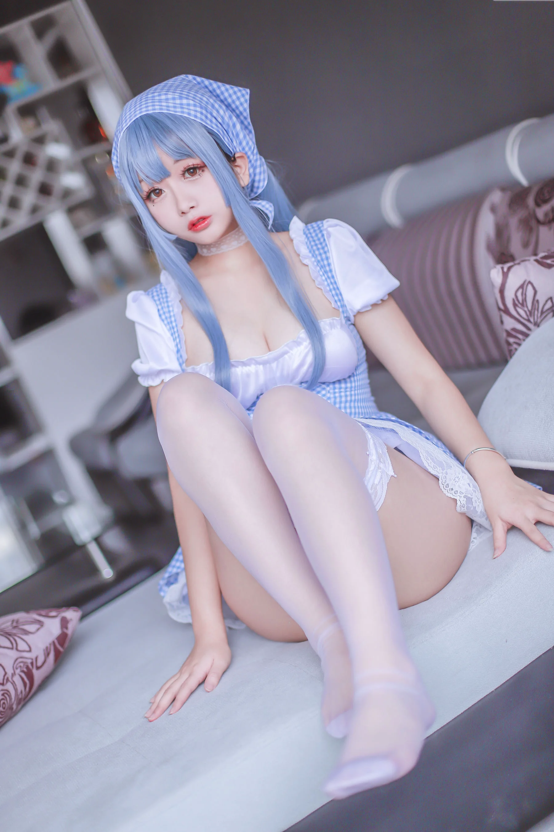 Cosplay日奈娇 《蓝色女仆》 写真集 - 爱照片