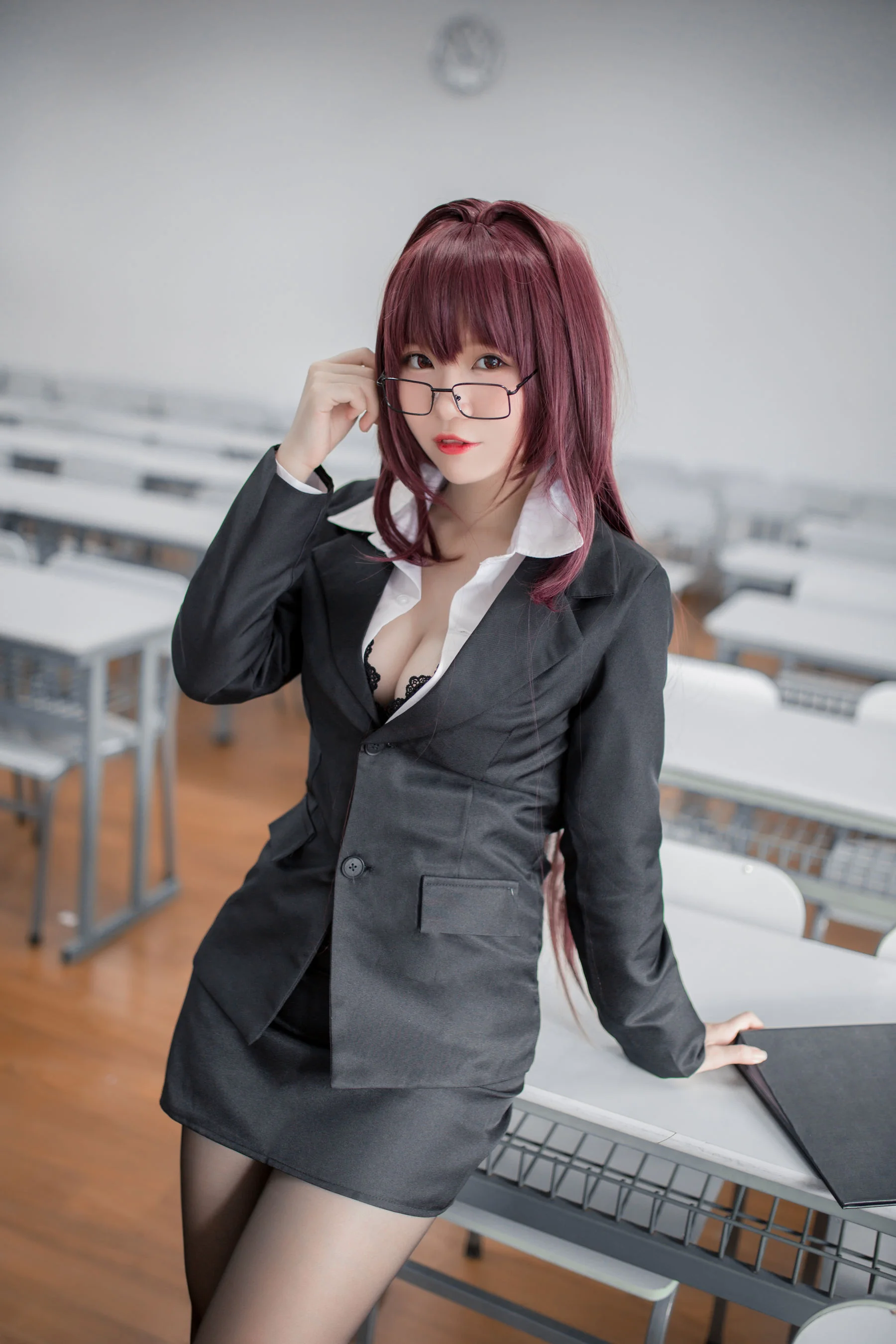 Yoko宅夏《斯卡哈教师》 [萝莉COS] 写真集 - 爱照片