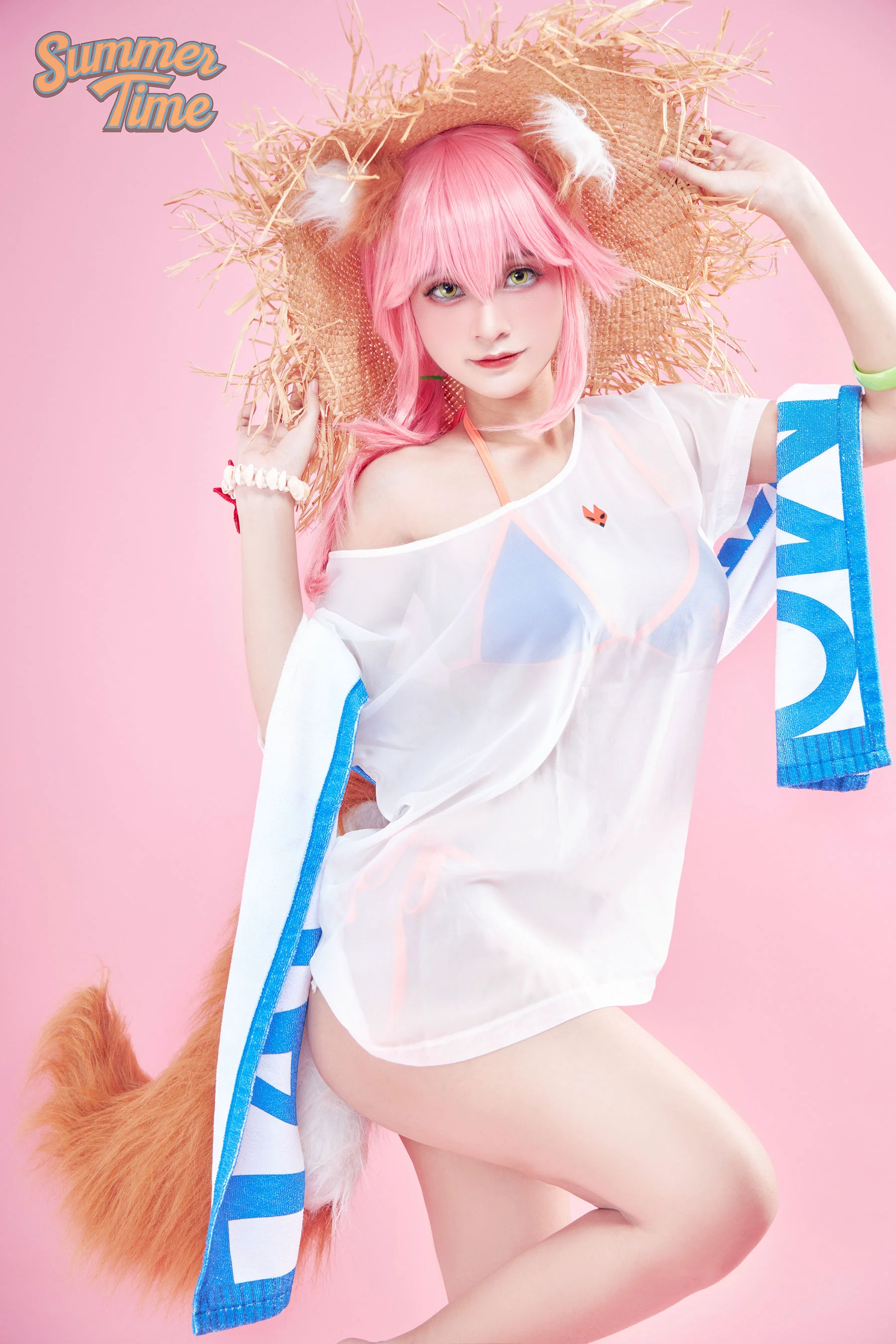 [Cosplay] Azami福利 – Tamamo Lancer - 爱照片