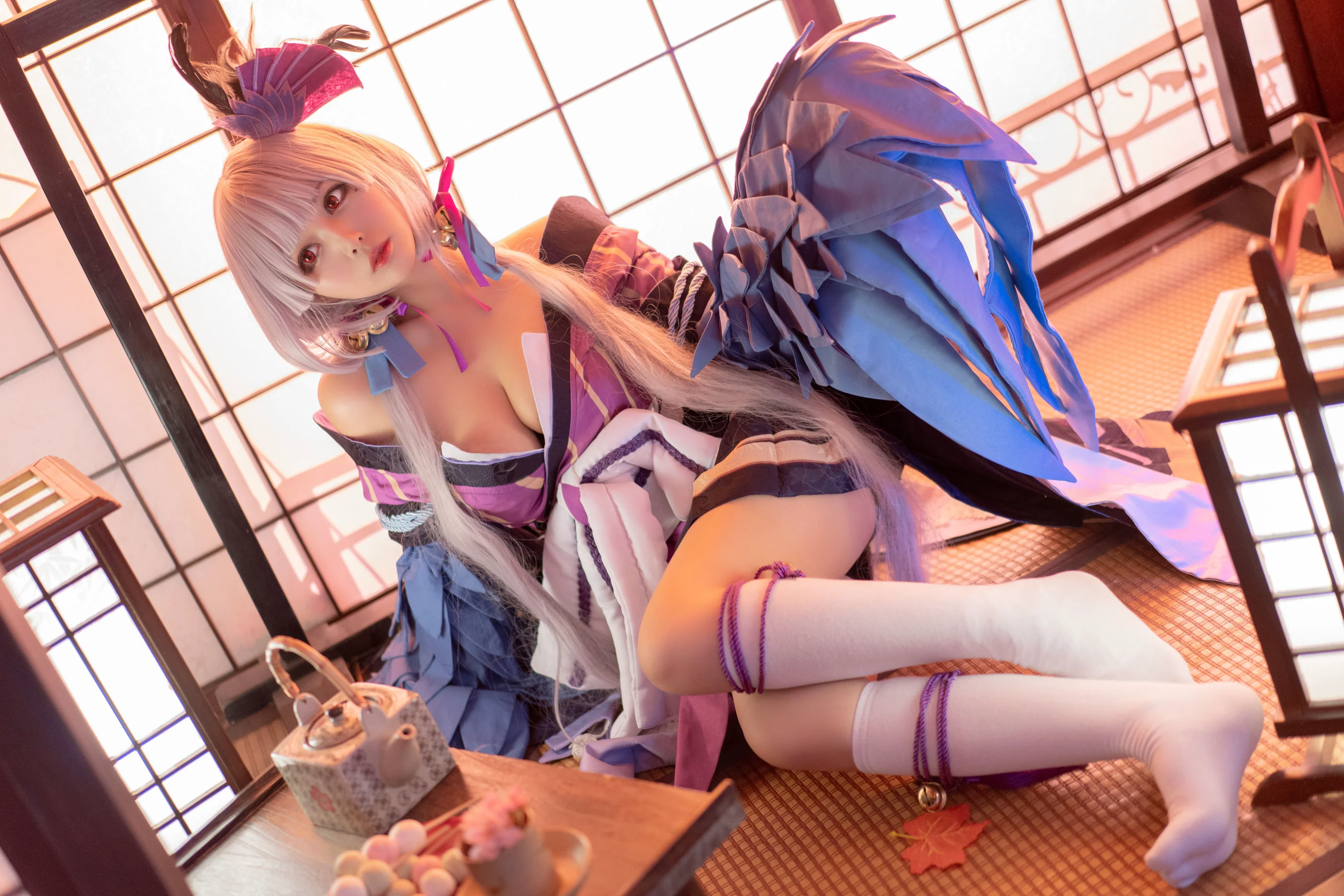 [Cosplay] 黑猫猫OvO – 以津真天 - 爱照片
